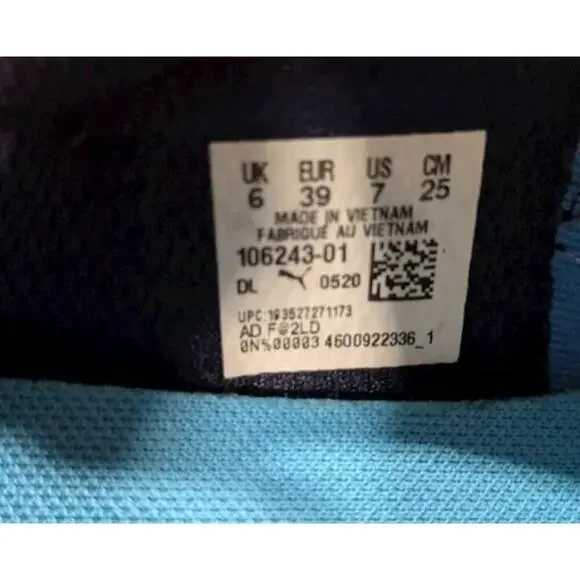 Limited Edition PUMA Future Rider Olympique de Marseille Sneakers Mens 7 Blue